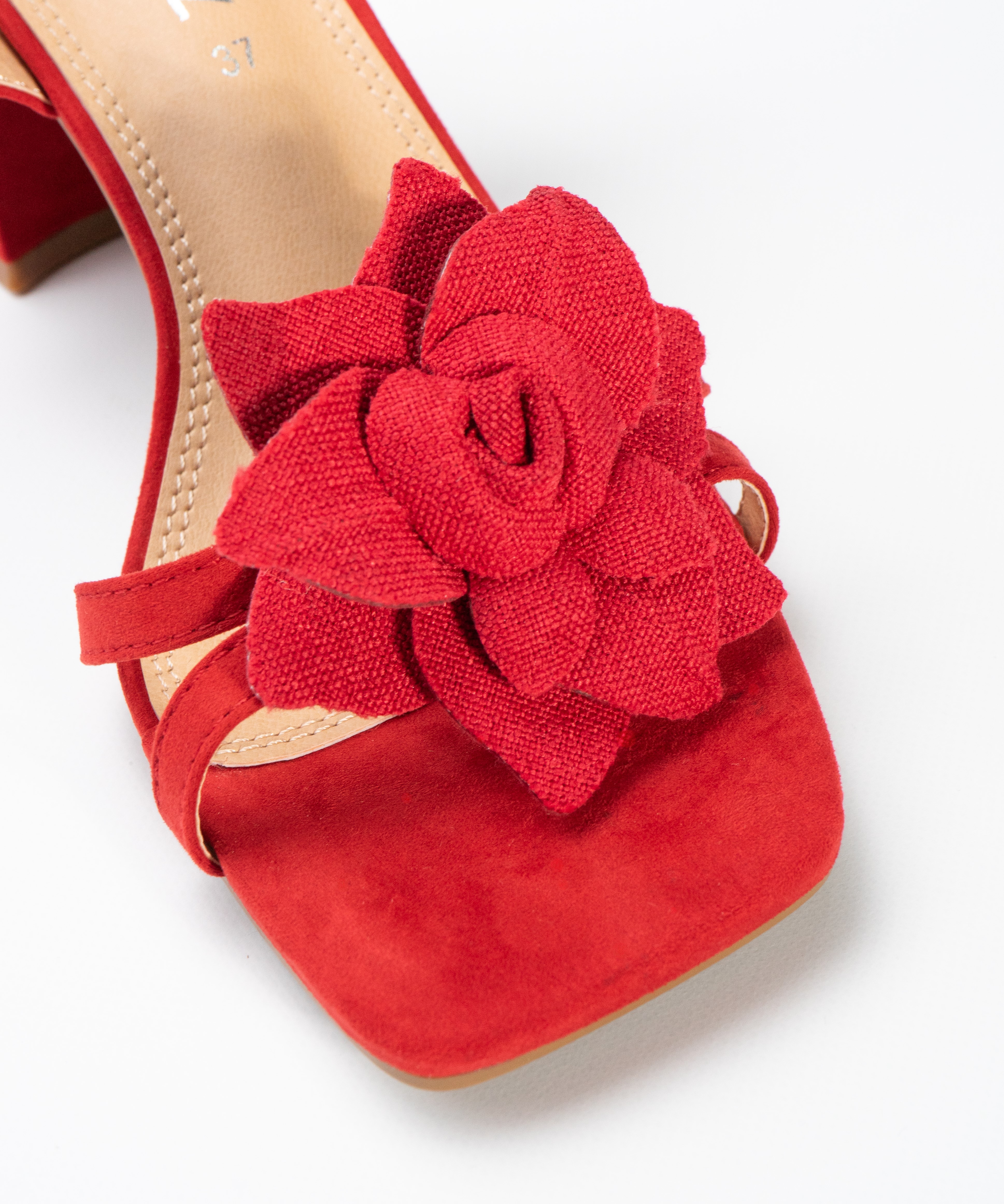 Sandalias tacón flor image number null